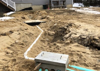 Septic project in Bow, NH